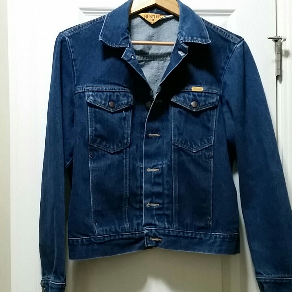 Vintage Rustler denim jacket size M